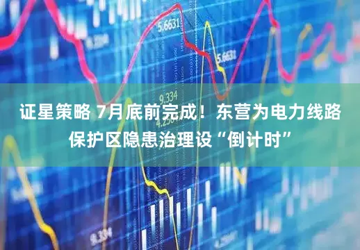 证星策略 7月底前完成！东营为电力线路保护区隐患治理设“倒计时”