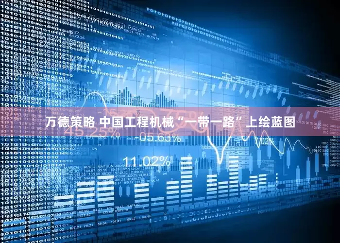 万德策略 中国工程机械“一带一路”上绘蓝图